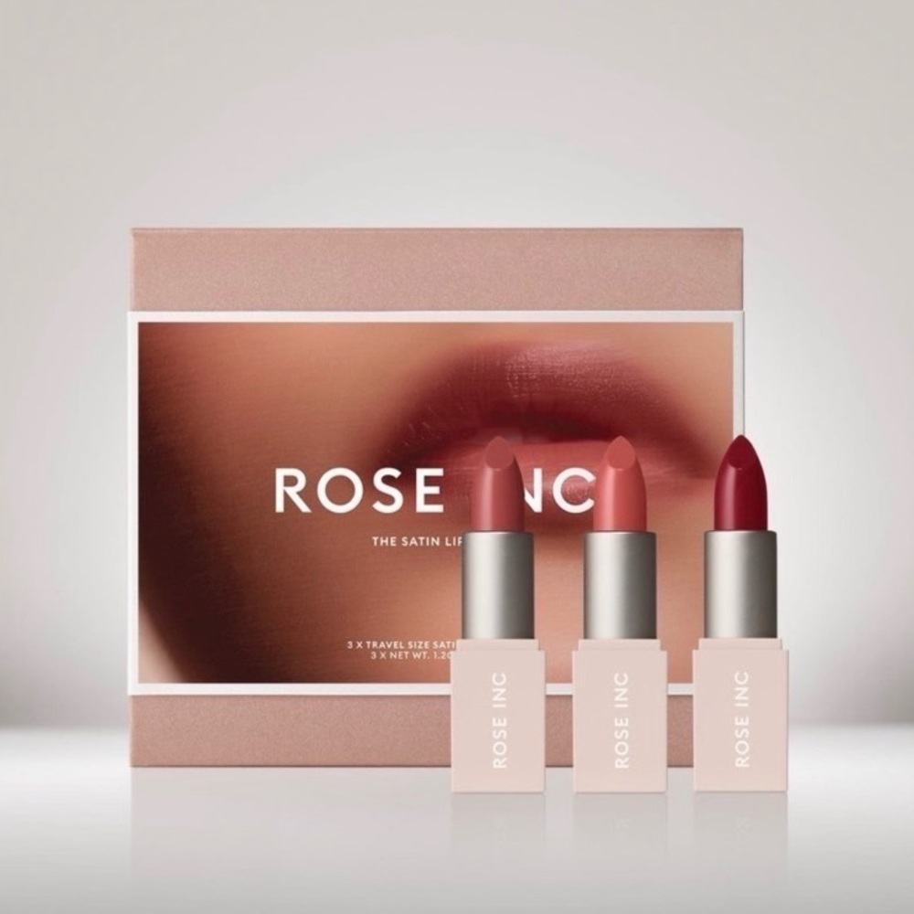 Rose Inc THE SATIN LIP TRIO